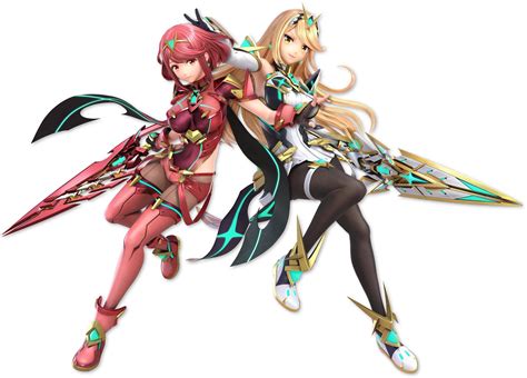 Pyra & Mythra smash Palutena (OC) : r/Xenoblade